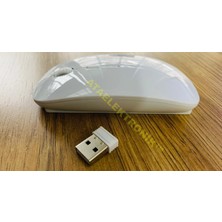 Ata Elektronik Kablosuz SLİM Sessiz MOUSE 2.4g LAPTOP NOTEBOOK TV BOX TVBOX uyumlu PİLLE ÇALIŞIR