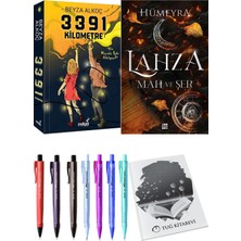 Lahza 1 Mah ve Şer ve 3391 Kilometre Beyza Alkoç 2li Set