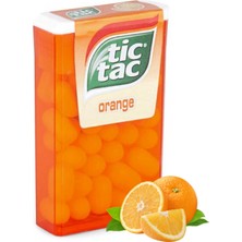 Tic Tac Portakal Aromalı Şeker 18 Gr. (5 Adet)