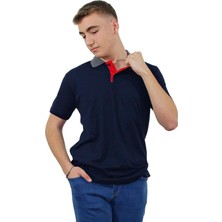 Polo Yaka Tişört Lacivert 3xl