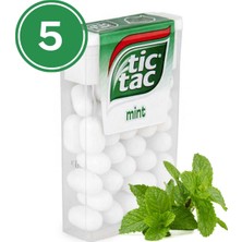 Tic Tac Nane Aromalı Şeker 18 Gr. (5 Adet)