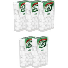 Tic Tac Nane Aromalı Şeker 18 Gr. (5 Adet)