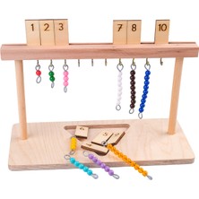 Balatoyz Montessori Askı Boncuk ( 1- 10 )