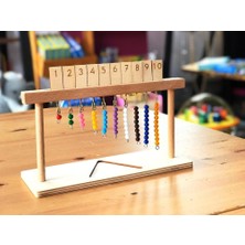 Balatoyz Montessori Askı Boncuk ( 1- 10 )