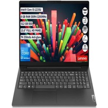 Lenovo Nb V15 82TT00A5TX I5-1235U 16GB 512SSD O/b 15.6 Dos