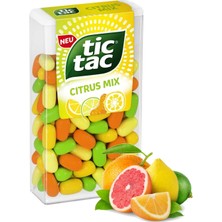 Tic Tac Karışık Meyve Aromalı Şeker 18 Gr. (5 Adet)