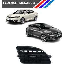 Otozet Fluence - Megane 3 Havalandırma Izgarası Sol Köşe Yan Krom Uçlu 687616094R