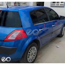 Ebal Oto Renault Megane 2 Cam Çıtası (Hb) Krom 4 Parça 2004 - 2010