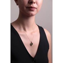 Çelikoğlu Kuyumculuk 8 Ayar Ayak Plakalı Kolye 2,08 gr