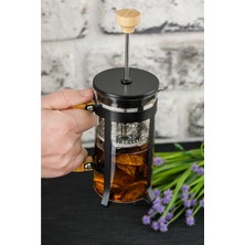 Neef Lüx Cam 350 ml French Press Siyah - NEF9971-6064