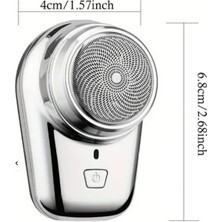 Mini Shaver Sıfır Sakal Taşınabilir Şarjlı Tıraş Makinesi Ipx6 Korumalı  (4 - NEF3585-8080