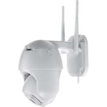 Neef 2.0 Mp Hd Lens İç Dış Mekan Suya Danıklı Ip Wifi Network Güvenlik Kamerası W - NEF9902-9490