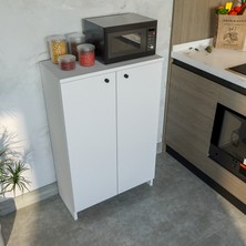 Yg Decor Mutfak Rafı Malzeme Dolabı 5 Raflı Mikrodalga Fırın Rafı Çok Amaçlı Çok Amaçlı Dolap Ayakkabılık Kiler Dolabı Banyo Dolabı Banyo Rafı