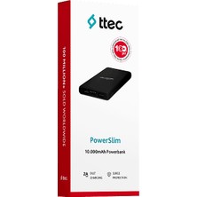 Ttec 2BB200KA Powerslim Kemal Atatürk Imzalı 10.000 Mah Taşınabilir Şarj Aleti Siyah