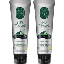 Belirtilmemiş Eyüp Sabri Tuncer 90 ml x 2 Doğal Bambu Aktif Karbonlu Diş Macunu Florürsüz ve BPA İçermez
