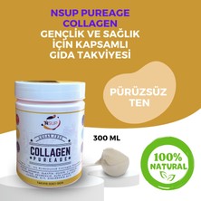 Nsup Pureage Collagen Glisin L-Prolin Bromelain Elastin Seramid 300 gr