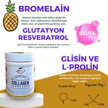 Nsup Pureage Collagen Glisin L-Prolin Bromelain Elastin Seramid 300 gr