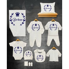 11 Lİ İSİMLİ HASTANE ÇIKIŞ SETİ ORGANİK PAMUK