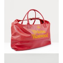 Vivienne Westwood Studio Shopper, Kontrast Harfli, 'arm And Cutlass' Yumuşak Deri