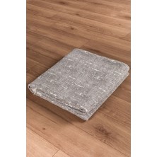 Valery Home Arya Vl Çift Taraflı,katlanabilir,yıkanabilir, Pamuk Salon,oturma Odası,balkon Kilim Krembej1 80 x 150  cm