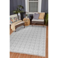 Valery Home Arya Vl Çift Taraflı,katlanabilir,yıkanabilir, Pamuk Salon,oturma Odası,balkon Kilim Krembej1 80 x 150  cm
