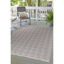 Valery Home Arya Vl Çift Taraflı,katlanabilir,yıkanabilir, Pamuk Salon,oturma Odası,balkon Kilim Krembej1 80 x 150  cm