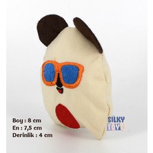 Köpekler Için Oyuncak -  Spectacled Bear / 8 cm / Bej