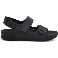 Ceyo 2100-1200-4 Tam Anatomik Unisex Hac ve Umre İçin Dikişsiz Sandalet - NKT02100-SIYAH-38