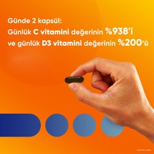 Centrum Immunity Kara Mürver Multivitamin 60 Kapsül + Günlük Vitamin Kutusu Hediye