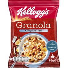 Kellogg's Beyaz Çikolata Parçacıklı&Antep Fıstıklı Granola 60g,%46 Yulaf Içerir,lif Kaynağı