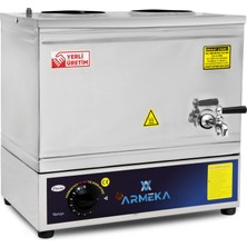 Armeka Platin 20 Litre Elektrikli Pleytsiz Çay Kazanı & Kahveci Kazanı & Kahve ve Çay Ocağı Inox