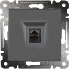 Makel Nümeris Tekli Füme Karea