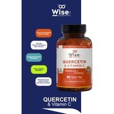 Quercetin & Bromelain Vitamin C Vitamin D 90 Bitkisel Kapsül