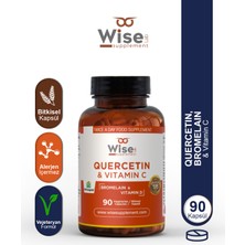 Quercetin & Bromelain Vitamin C Vitamin D 90 Bitkisel Kapsül