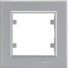 Makel Çerçeve Tekli Gümüş Karea