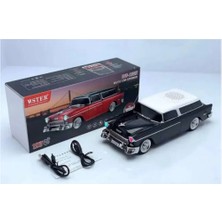 Arell Teknoloji Chevrolet WS-1955BT Belair 1955 Model Araba Tf USB Fm Aux Handsfree Işıklı Bluetooth Hoparlör