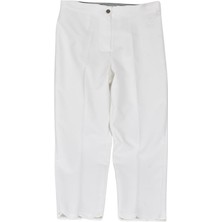 De White,s 21100 Kadın Pantolon  Beyaz