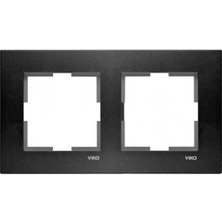 Viko Novella Siyah İkili Çerçeve