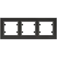 Makel Çerçeve Üçlü Füme Karea