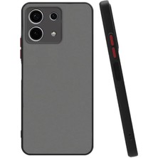 Microcase Xiaomi Redmi 13 4g London Serisi Darbeye Dayanıklı Kılıf - Siyah