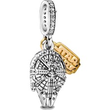 Fubena Star Wars Millennium Falcon Sallantılı Charm