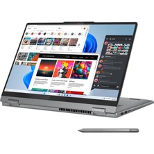 Lenovo Ideapad 5 16AHP9 2’si 1 Arada - R9 8845HS 16" Dokunmatik – 16GB Ram 1TB SSD Win11H - Q İngilizce Klavye 1yıl Garanti + Kalem