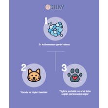 Silky Pet Wash - Kedilere Özel Lavanta Özlü Kuru Köpük Şampuan - 200 ml