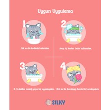 Silky Pet Wash - Kedilere Özel Doğal Çilek Özlü Şampuan - 250 ml
