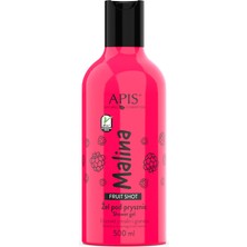 Apis Natural Cosmetics Duş Jeli - Ahududu Kokulu - Fruıt Shot - 500 ml