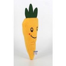 Silky Toys Köpekler Için Peluş Oyuncak - Carrot / 16CM / Turuncu