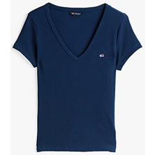 Tommy Hilfiger Tjw Slım Essentıal Rıb V Ss