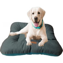Petty Comfort Çift Taraflı Köpek Yatağı Minderi-Orta Irk-Büyük Irk Köpek Yatağı Minderi-Yıkanabilir-Elyaf Dolgulu