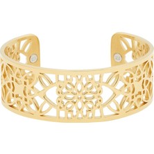 Energetix Altın Kaplama Manyetik Bilezik