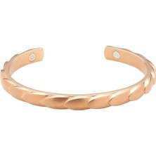 Pembe Altın Kaplama Manyetik Bileklik